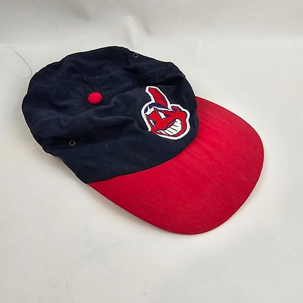 Cleveland Indians Hat Mens Adjustable MLB Grosscap Vintage Chief Wahoo Baseball